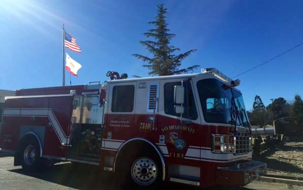 San Diego County Fire Authority engine