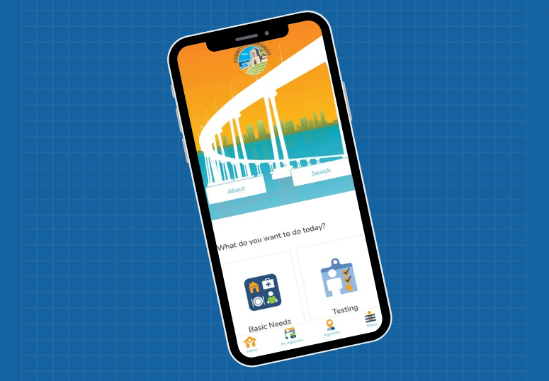 Screen shot of the Getting to Zero App
